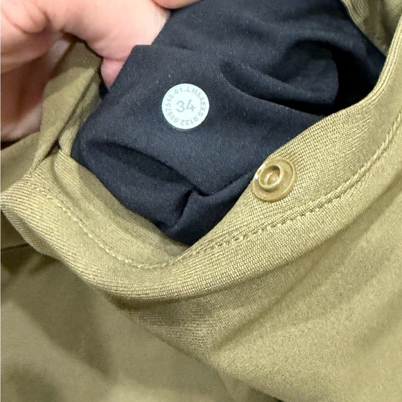 🌟 Lululemon Commission Classic-Fit Pant Warpstreme Khaki Men’s Size 34 (34x31) - Picture 14 of 16